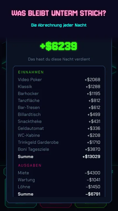 Neon Floor Manager Screenshot 5