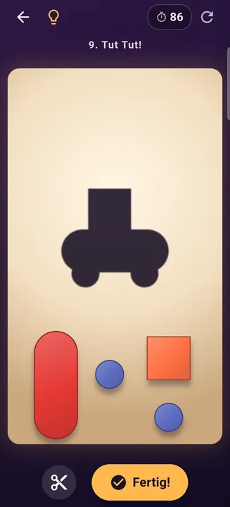 ShapeCraft Level „Tut Tut!“